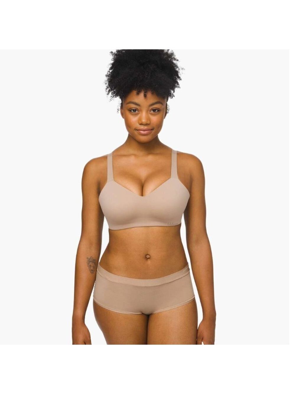 Lululemon Hold True Bra Soft Sand Light Tan 34DD